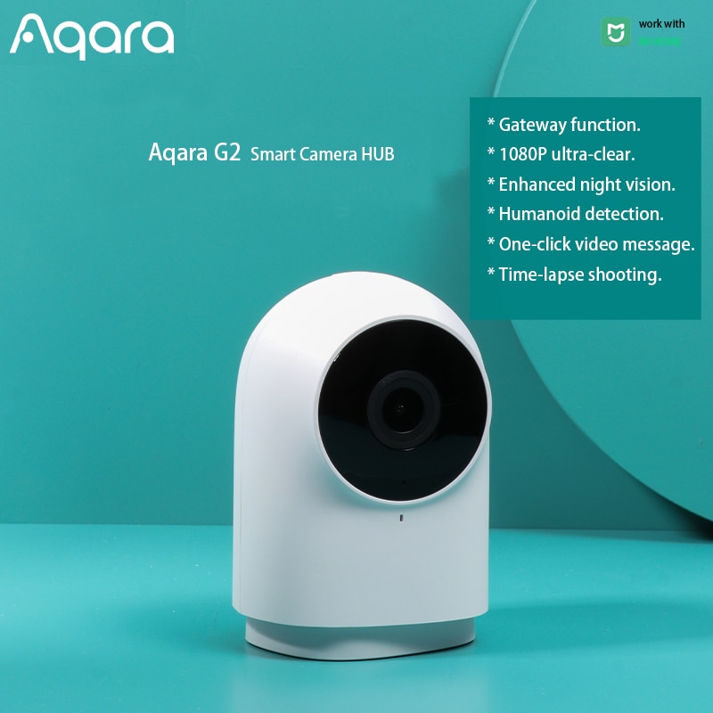 Aqara Ʈ ī޶ G2 1080P Ʈ  ׺ IP ķ Wifi ķ  Ŭ Ȩ  ͸ Mihome